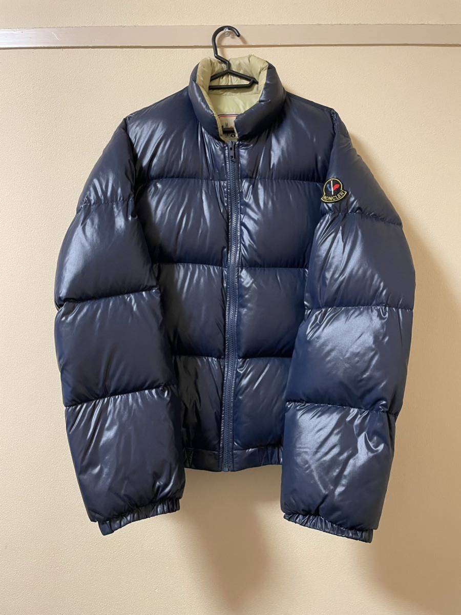 ダウンコーデ ネイビー モンクレールダウン モンクレール MONCLER
