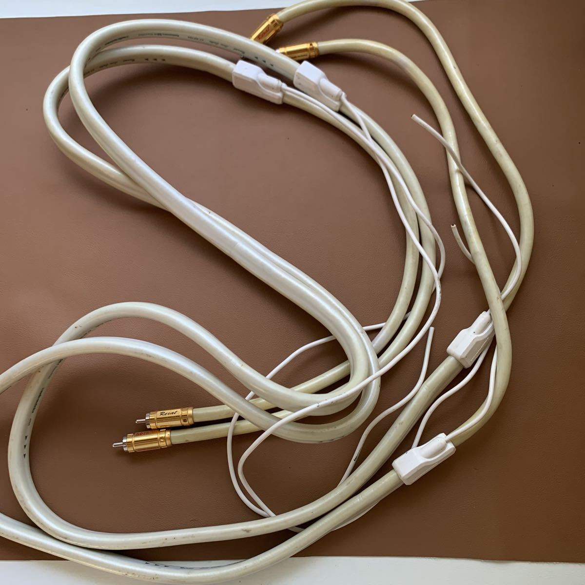 オーディオテクニカAT-ＲＸ50A RCAピンケーブルコード1ch2m 2本