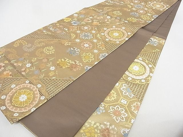 平和屋-こころ店□極上 中国三大刺繍 汕頭刺繍 スワトウ刺繍 袋帯 鳳凰