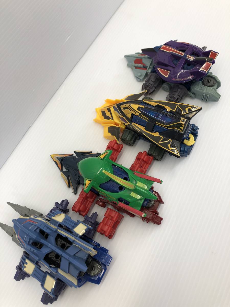 ☆BANDAI クラッシュギア サンダーブレイカー 等 4体 セット ジャンク☆