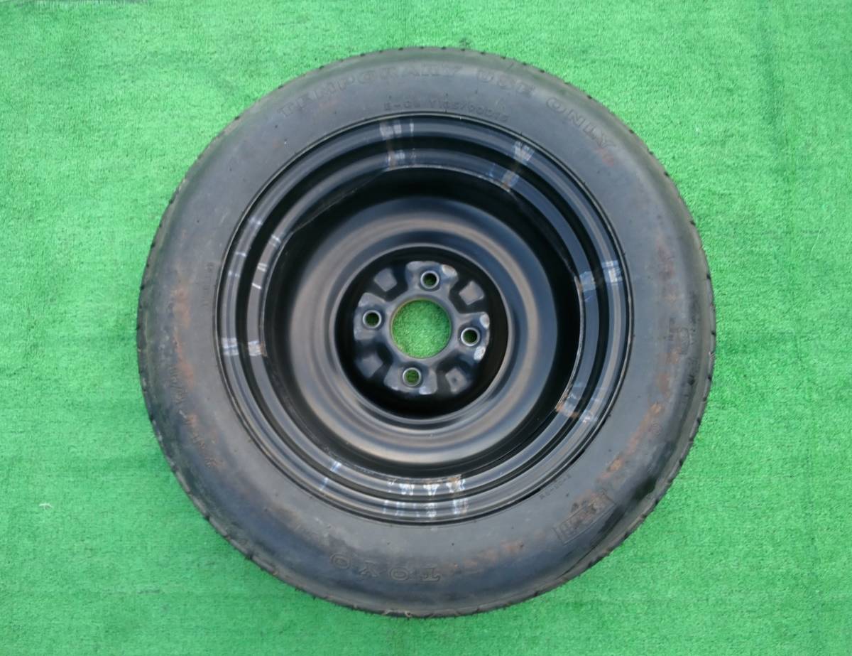 テンパータイヤ スペアタイヤ NISSAN 15×4T 114.3 4H T135/90D15(4穴