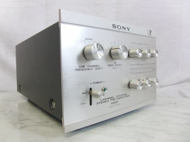 ソニーチャンネルディバイダー TA-4300F （ジャンク） マルチアンプ化