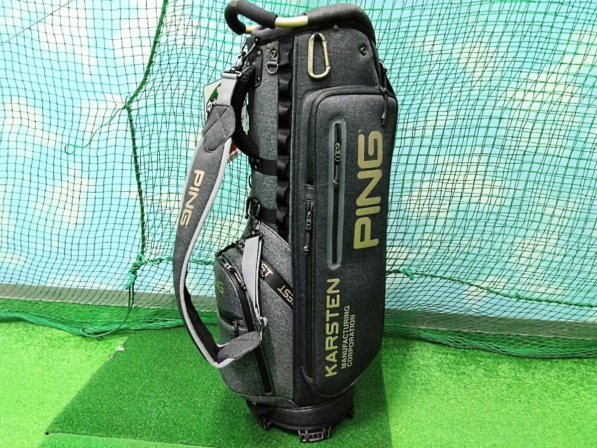 05】【キャディバッグ】【即決価格】【中古・美品!】ピン PING 