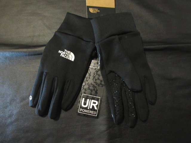 本物正規■ノースフェイス ■手袋 グローブ ジャージ/フリース U ETIP GLOVE 黒■XL■新品新品/スマホ対応/JK3 メンズ レディース