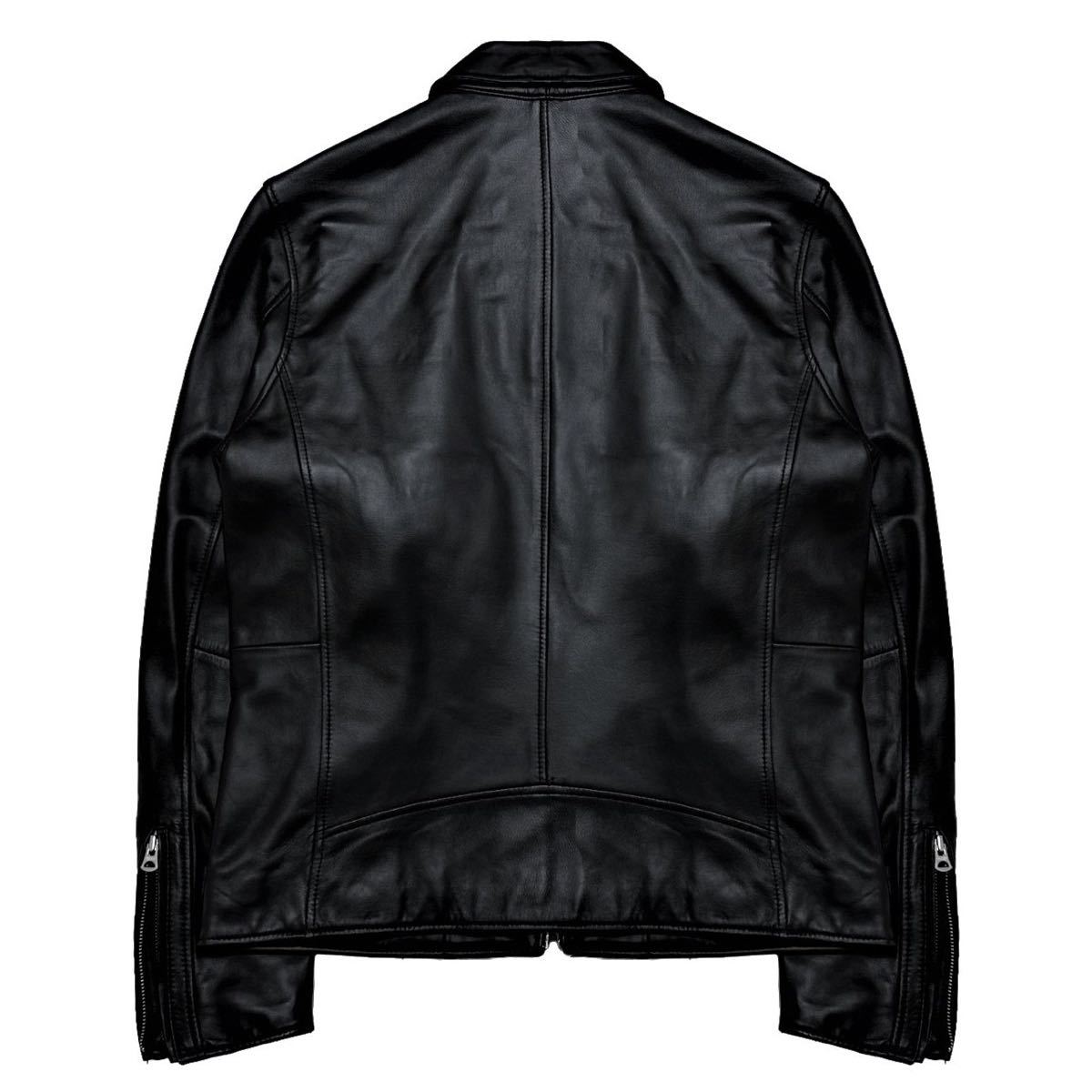 新品 定価3万 tk.TAKEO KIKUCHI タケオキクチ 最高級羊革 裏地総柄 