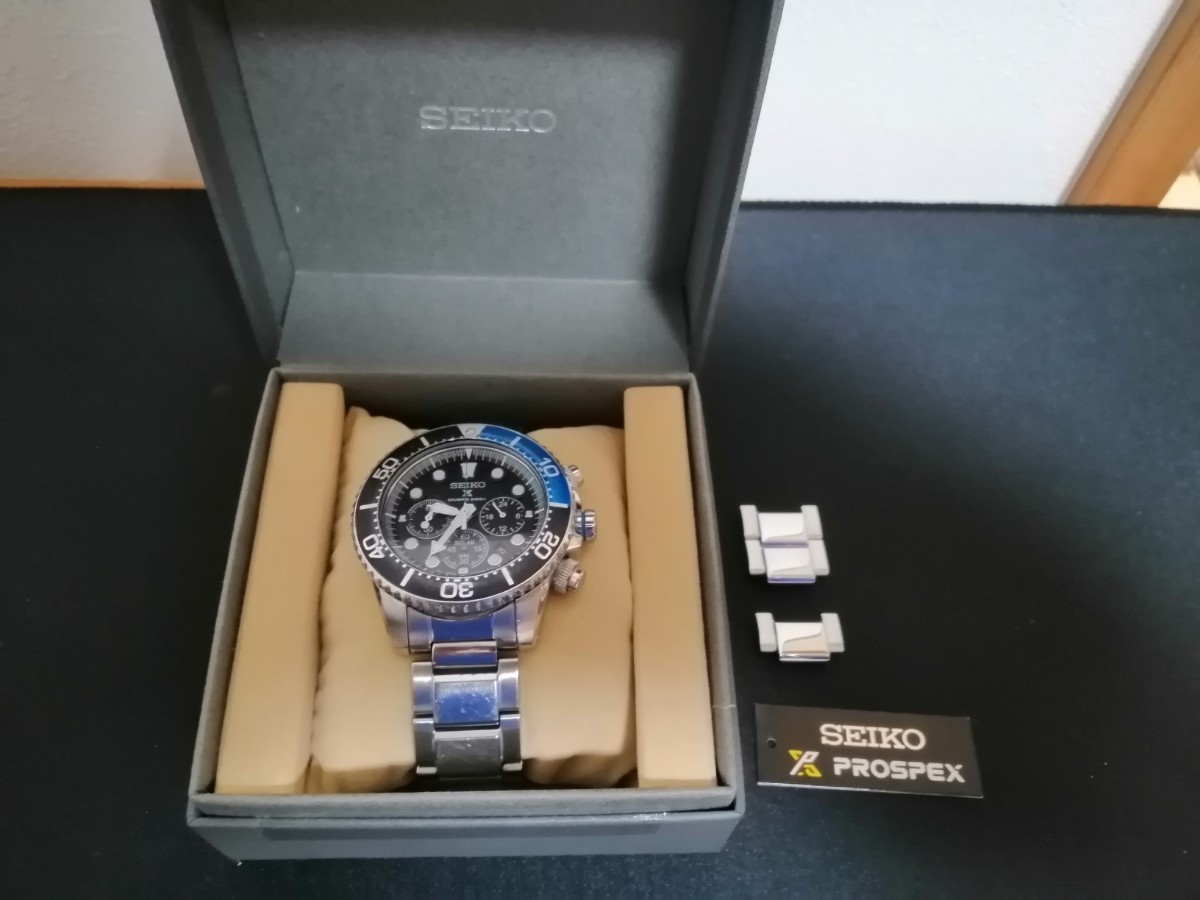 中古 腕時計 SEIKO セイコー クロノグラフ プロスペックス ソーラー ダイバー_2