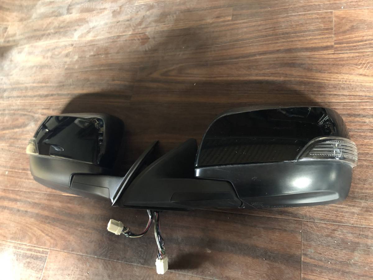 na★スバル レガシィBR9★純正★ドアミラー左右セット サイドミラー ウィンカー付き★SUBARU/レガシー アウトバック/部品取り車