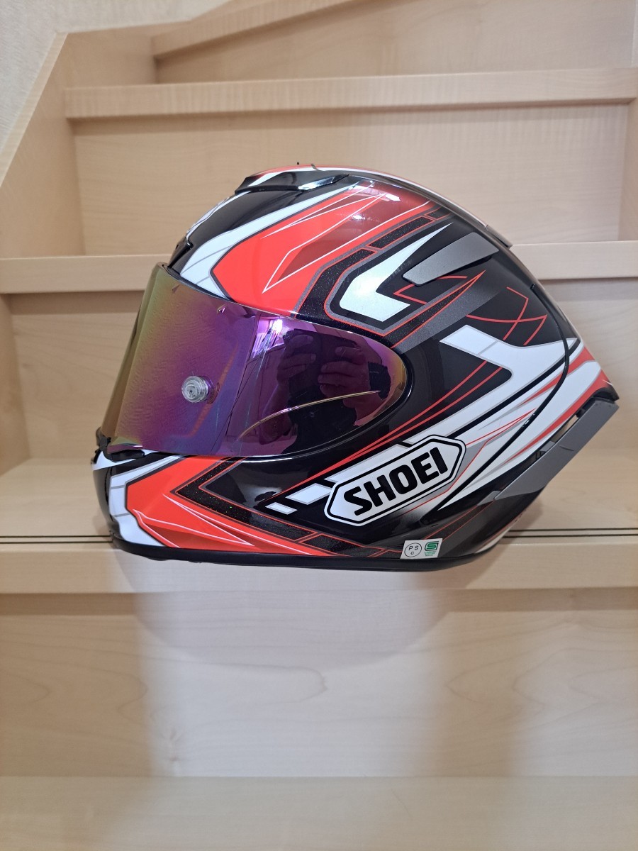 ショウエイヘルメットSHOEI X-fourteen X-14 アセイル Mサイズ_5