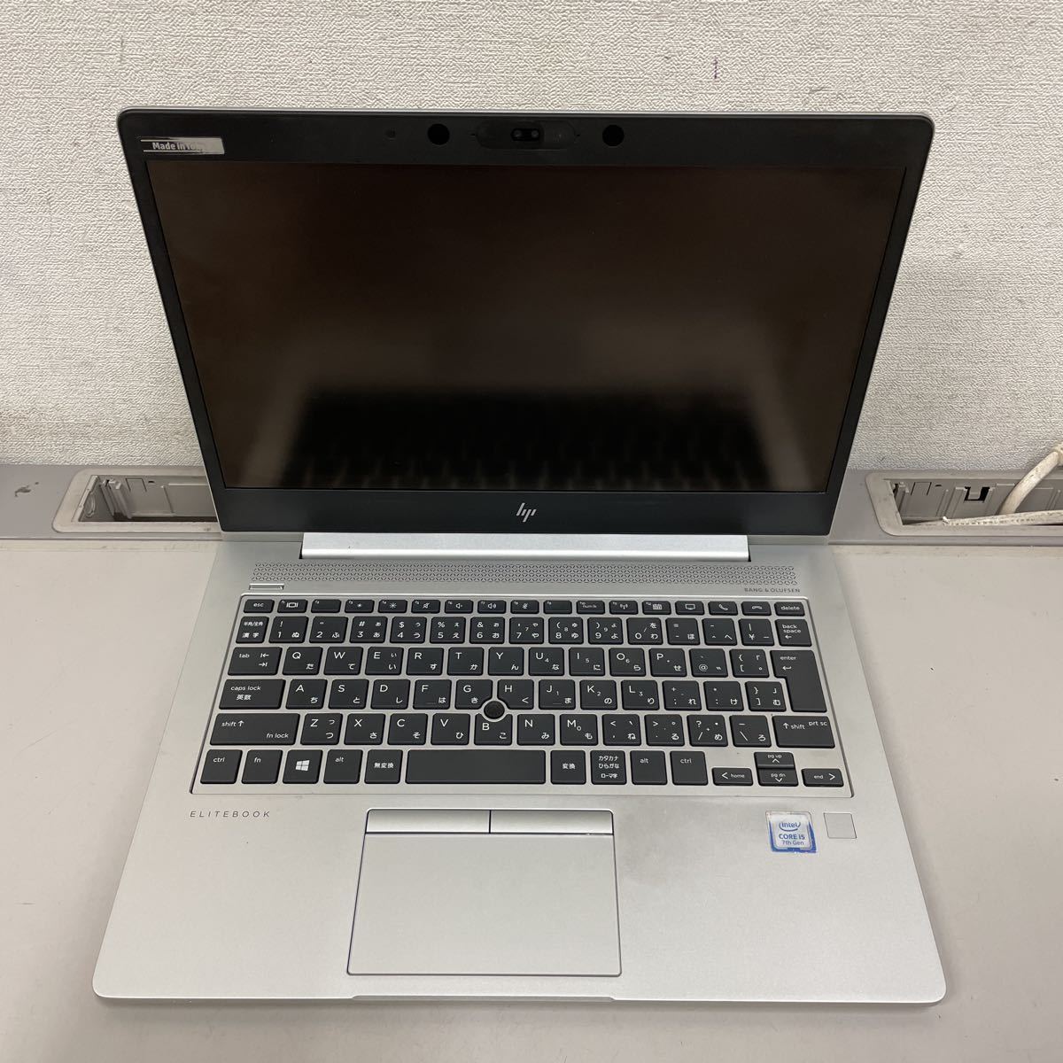 ニ46 HP EliteBook 830 G5 Core i5 7200U メモリ8GB バッテリー無し ジャンク