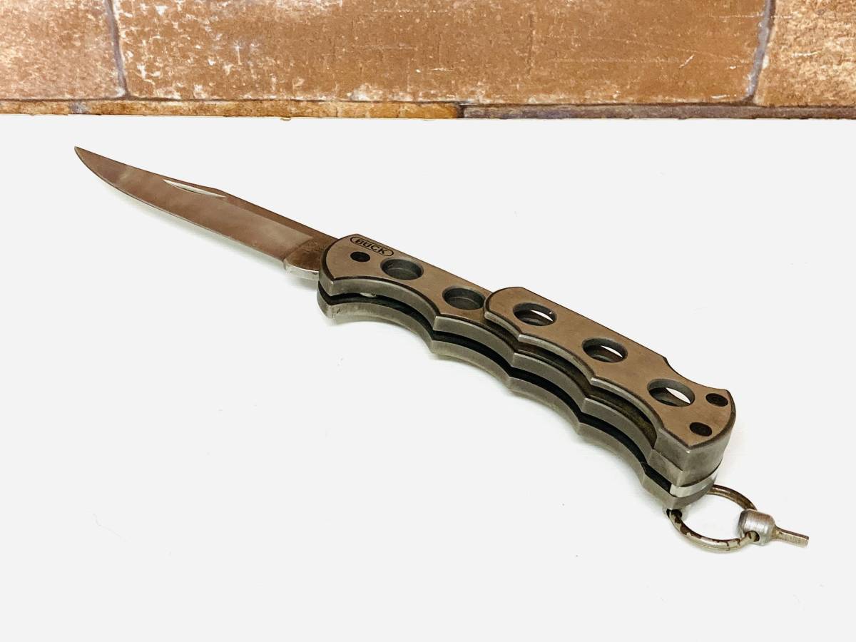 0 BUCK Buck Titanium フォールディングナイフ Lockback TITANIUM 