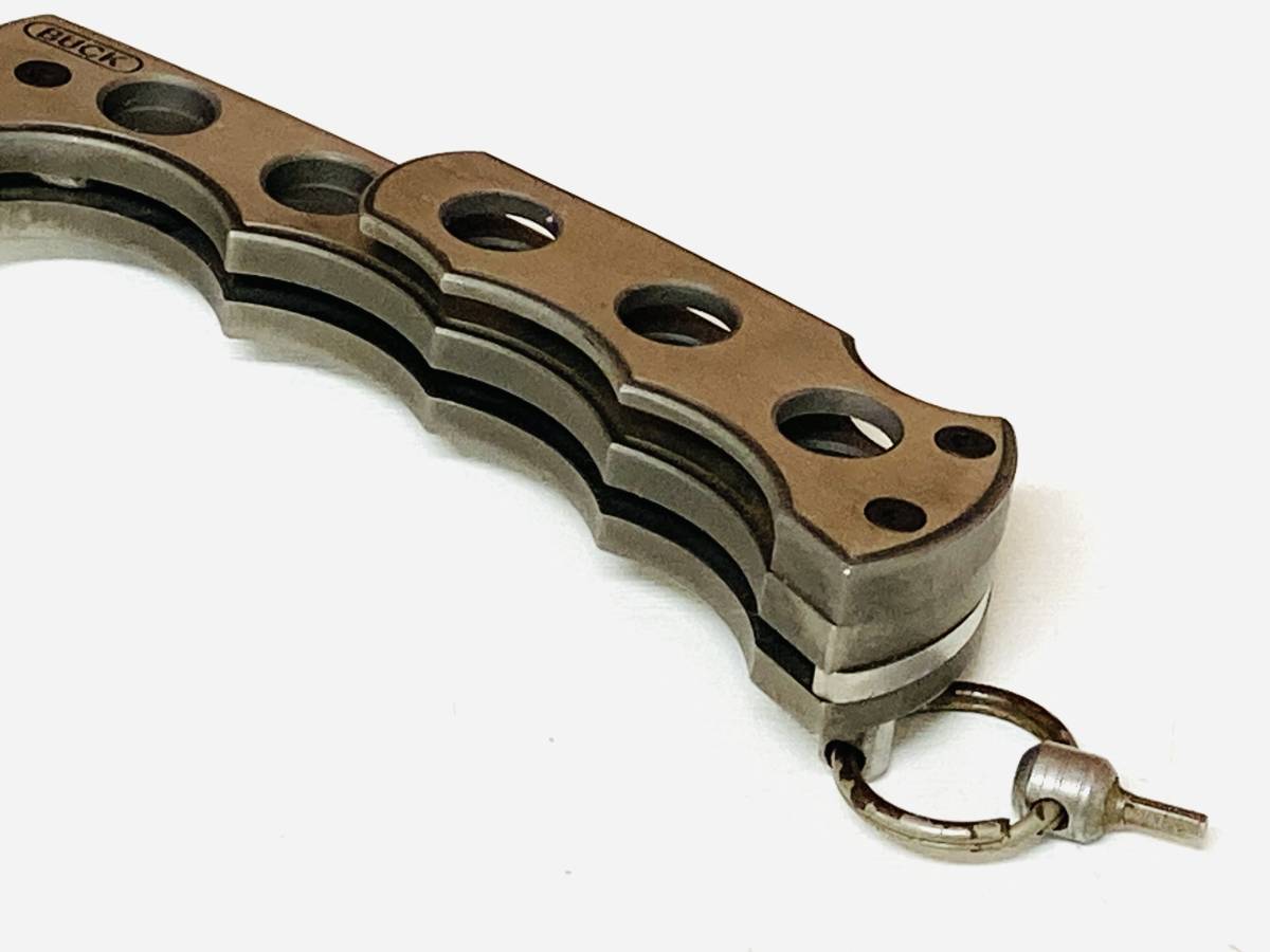 0 BUCK Buck Titanium フォールディングナイフ Lockback TITANIUM 