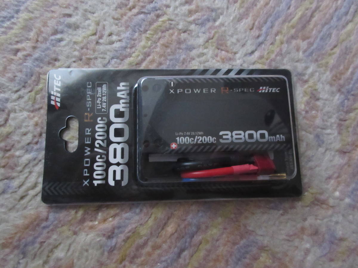 ハイテック XPOWER R-SPEC 3800mAh リポバッテリー 未開封新品 ご覧