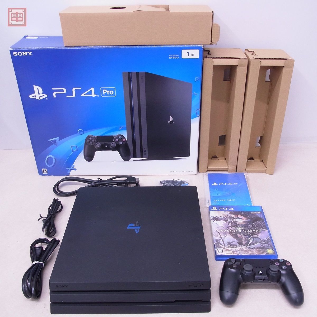 PS4 Pro プレステ4 プロ 本体 CUH-7000B B01 1TB ジェットブラック Jet 