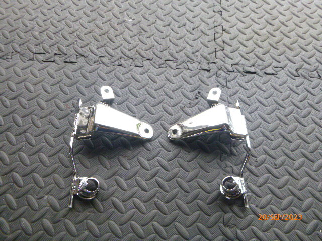 CBX400F/CBX550F メッキライトステー 貴重 当時物 ホンダ 旧車 NC07