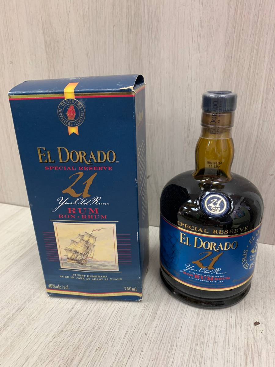 エル ドラド 21年 スペシャル リザーブ ラム酒 40% 750mlの入札履歴