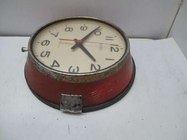 SEIKO セイコー 船舶時計 TTF-531 バス時計 レトロ 掛時計 昭和レトロ