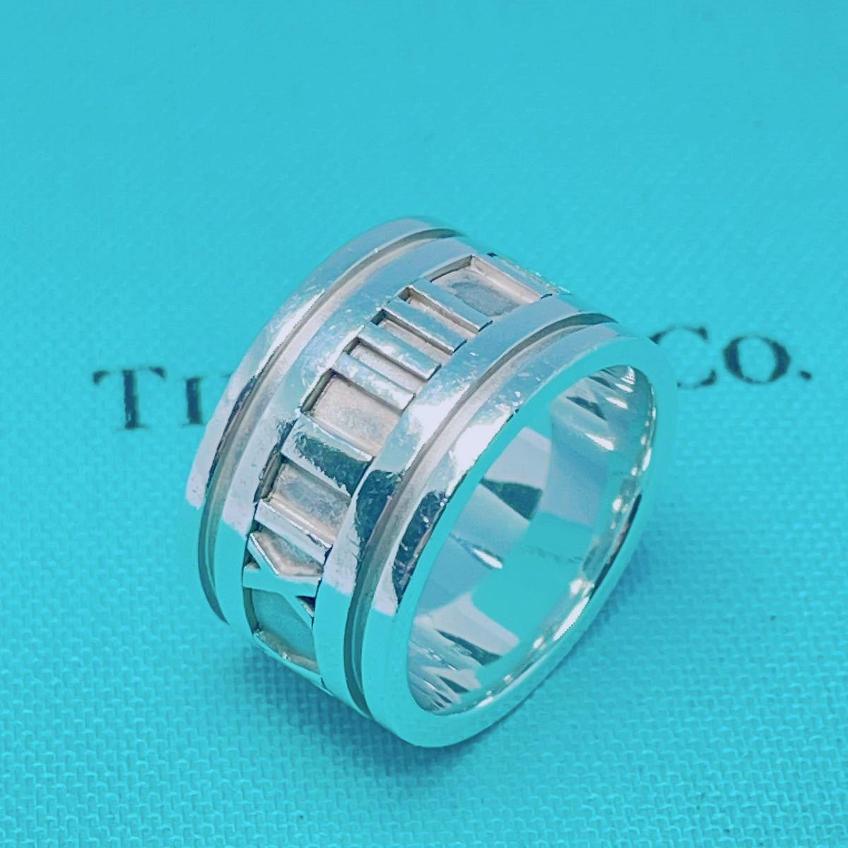 【美品】Tiffany & Co. アトラス　リング　12号　クリーニング済