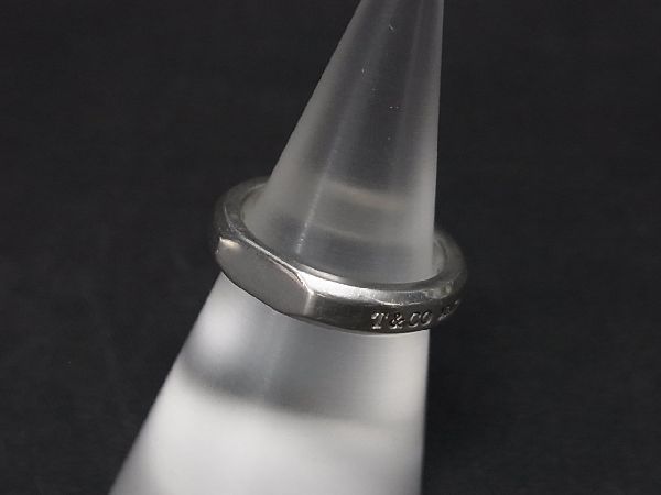 本物保証，限定SALE 1円 TIFFANY＆Co. ティファニー 1837 メイカーズヘリテージ スライスリング SV925 リング 指輪 アクセサリー シルバー系 AL4680(シルバー)｜売買されたオークション情報、yahooの商品情報をアーカイ シルバー