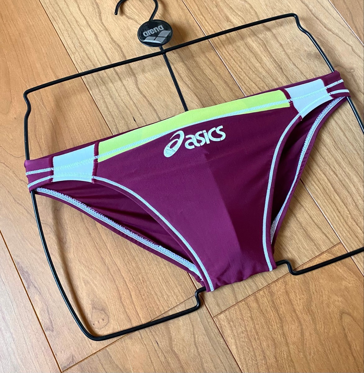 に近い asics / 水がはじけるP2 / パープル×ホワイト×蛍光イエロー / M 