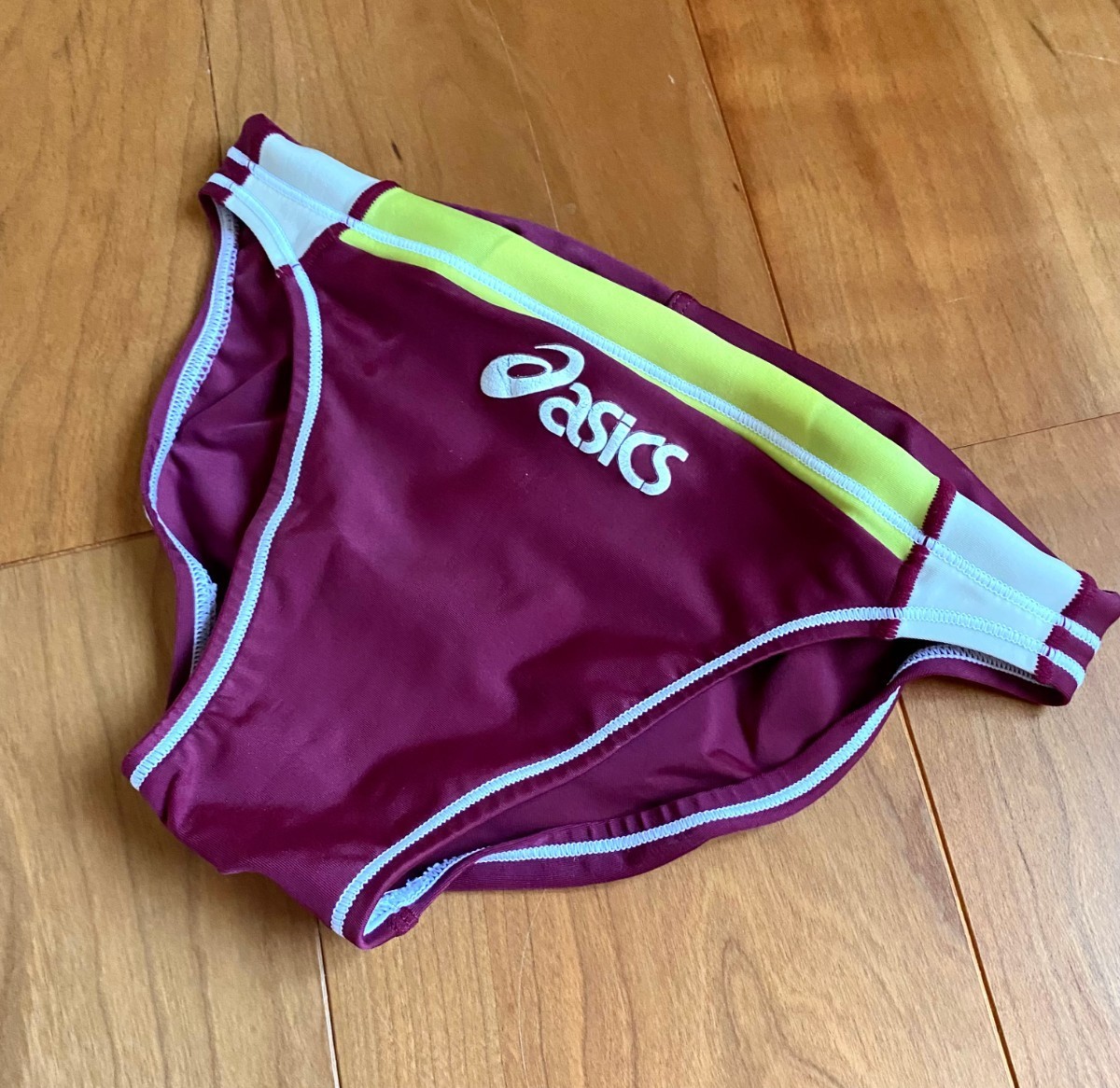 未使用に近い】asics / 水がはじけるP2 / パープル×ホワイト×蛍光 