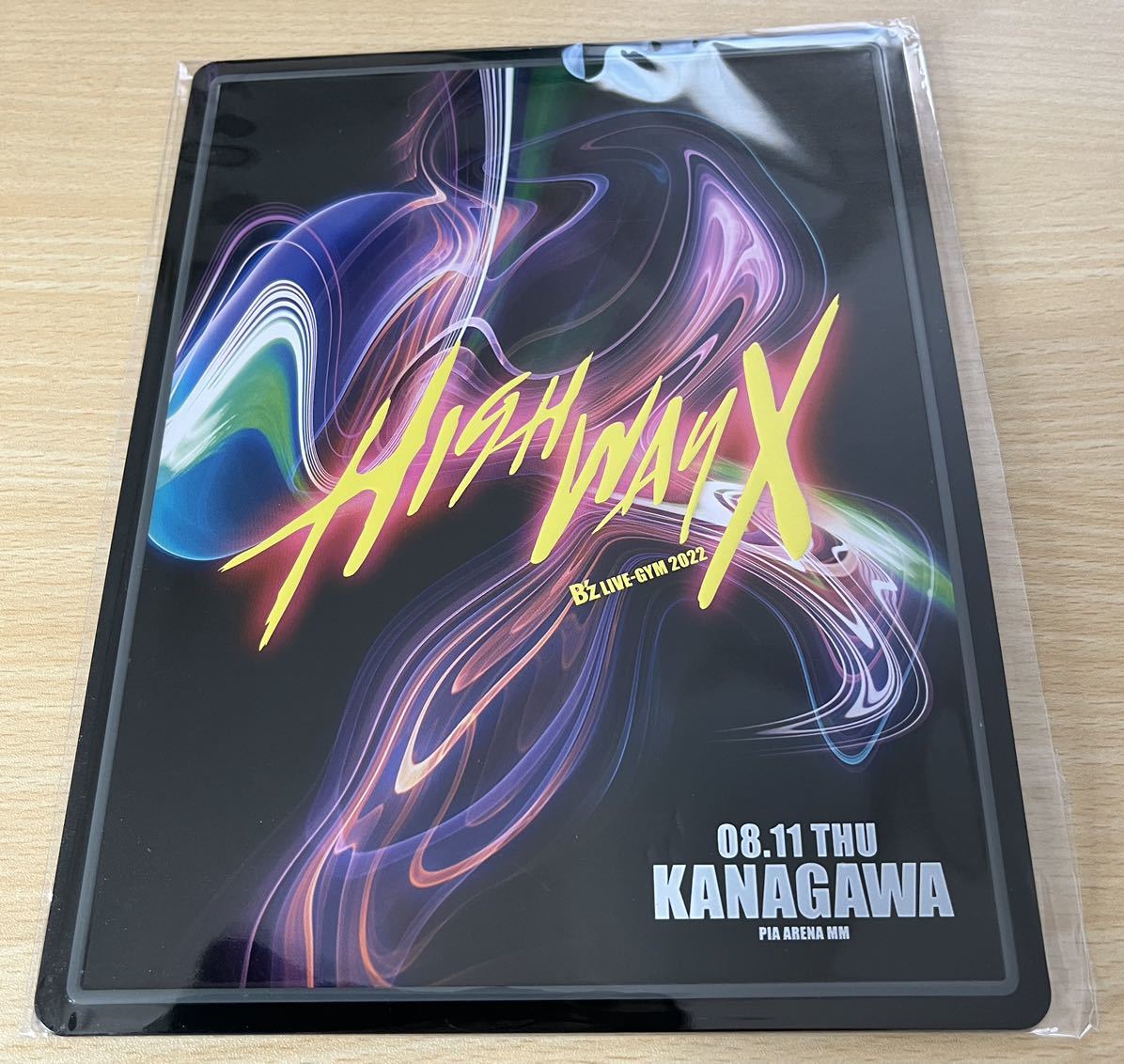 B'zグッズ（横浜公演HIGHWAY X 会場プレート）_1