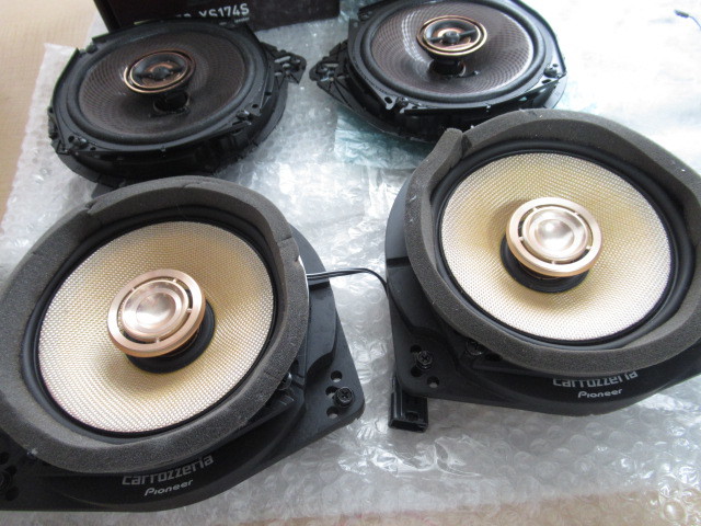 A848 音出しOK KENWOOD 17cm 3WAY スピーカー セパレート カスタム