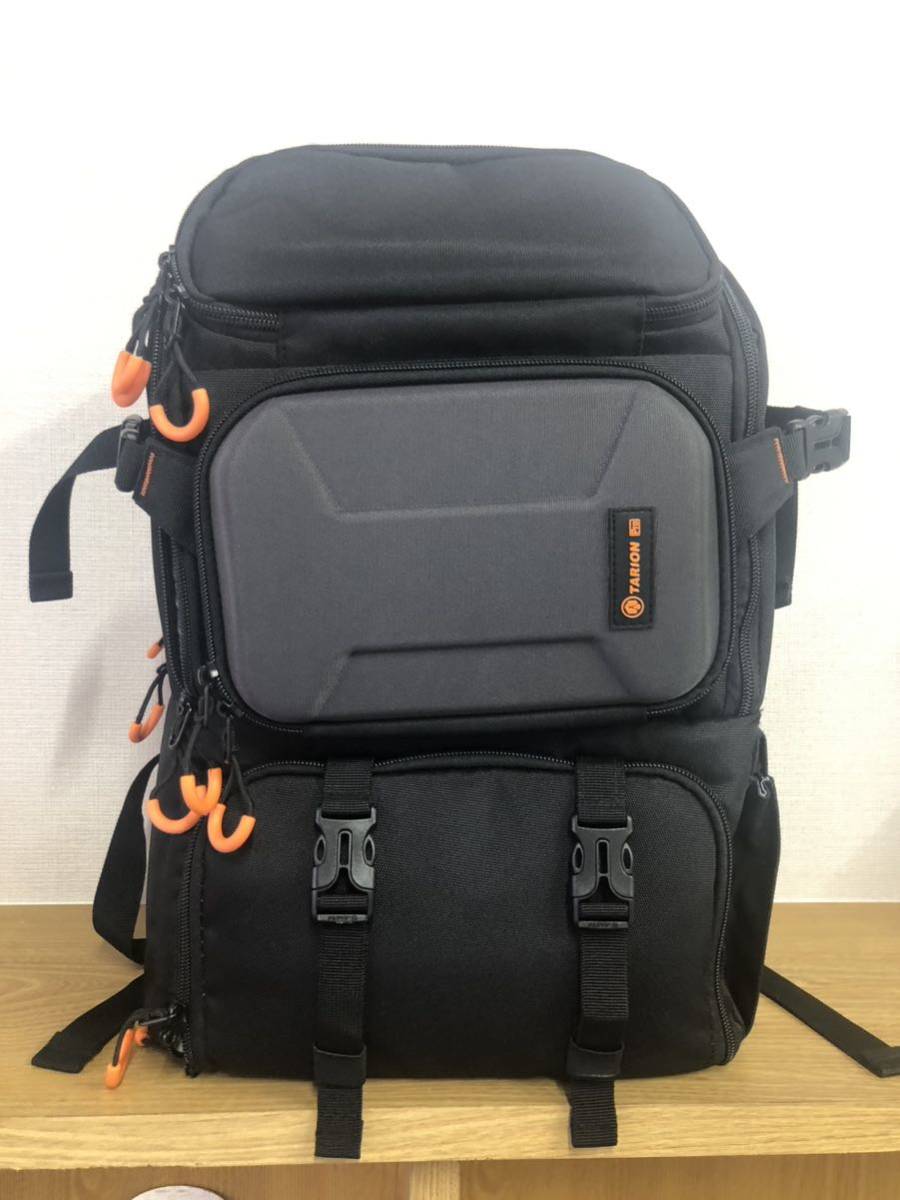 TARION PBL カメラバッグ サイドアクセス 大容量 撥水加工 盗難防止 一眼レフ 14.6L 仕切り 耐衝撃