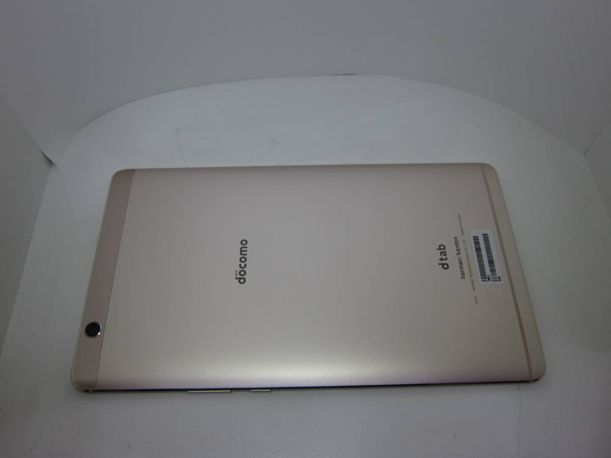 【定番，HOT】 ドコモ d-01J dtab Gold(本体)｜売買されたオークション情報、yahooの商品情報をアーカイブ公開 - オークファン 本体