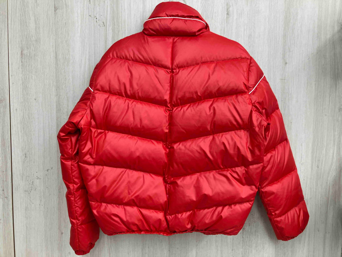 ダウンジャケット レッド KRISVANASSCHE レッド×ホワイト ダウン 
