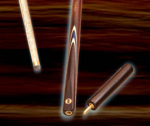【美品】カルティエ スヌーカー キュー ビリヤード Cartier 長さ重さ調整可能！○CARTIER カルティエ○スヌーカー専用キュー