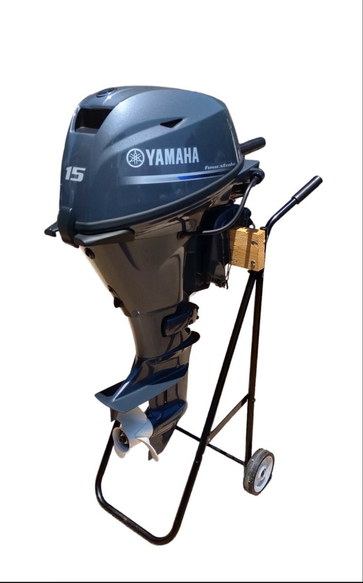 YAMAHA 15馬力 船外機 6AGK F15CMH S足 4ストローク 2007年 平成19年 