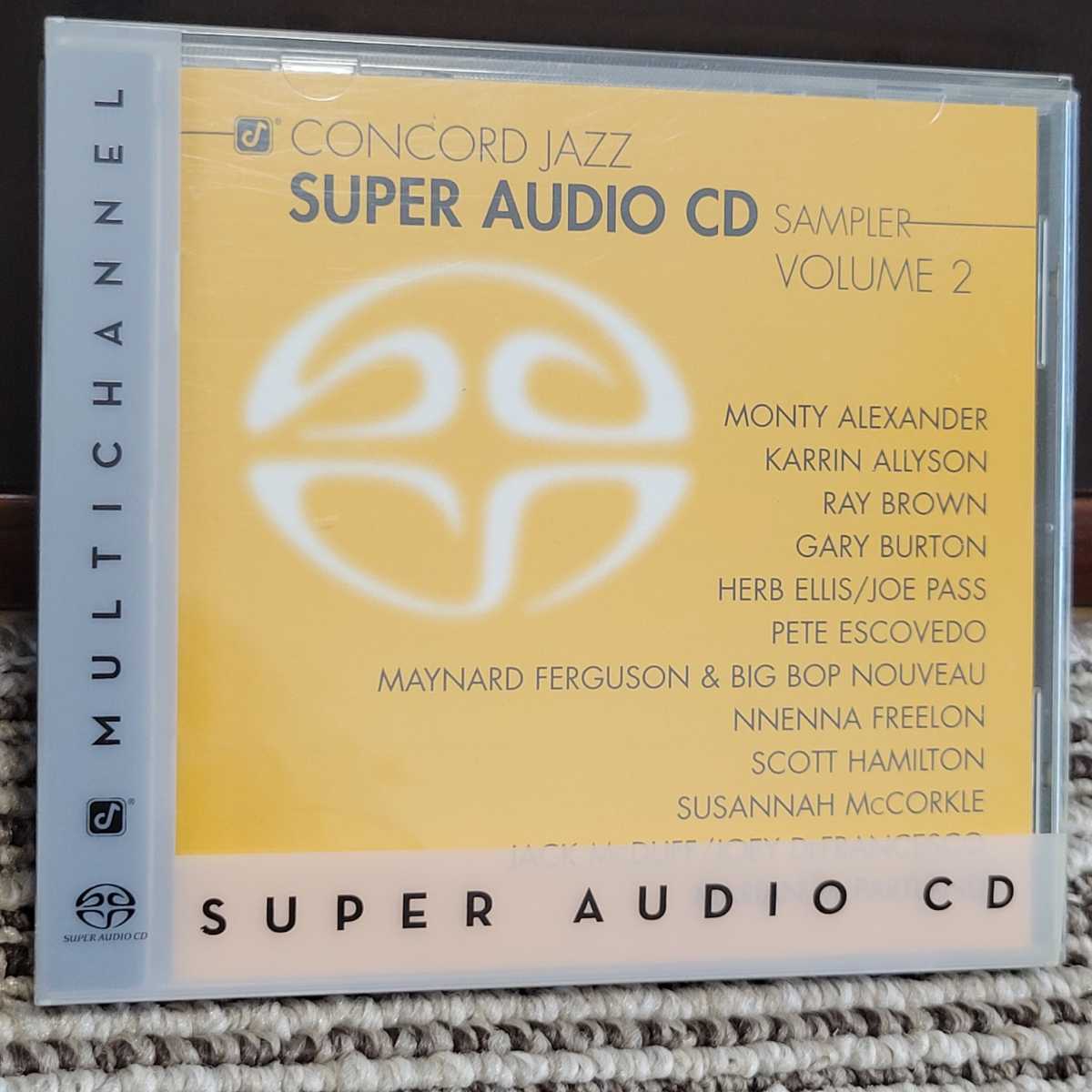 高音質[SACD-Hybrid]Multi-Channel☆ CONCORD JAZZ SUPER AUDIO CD 