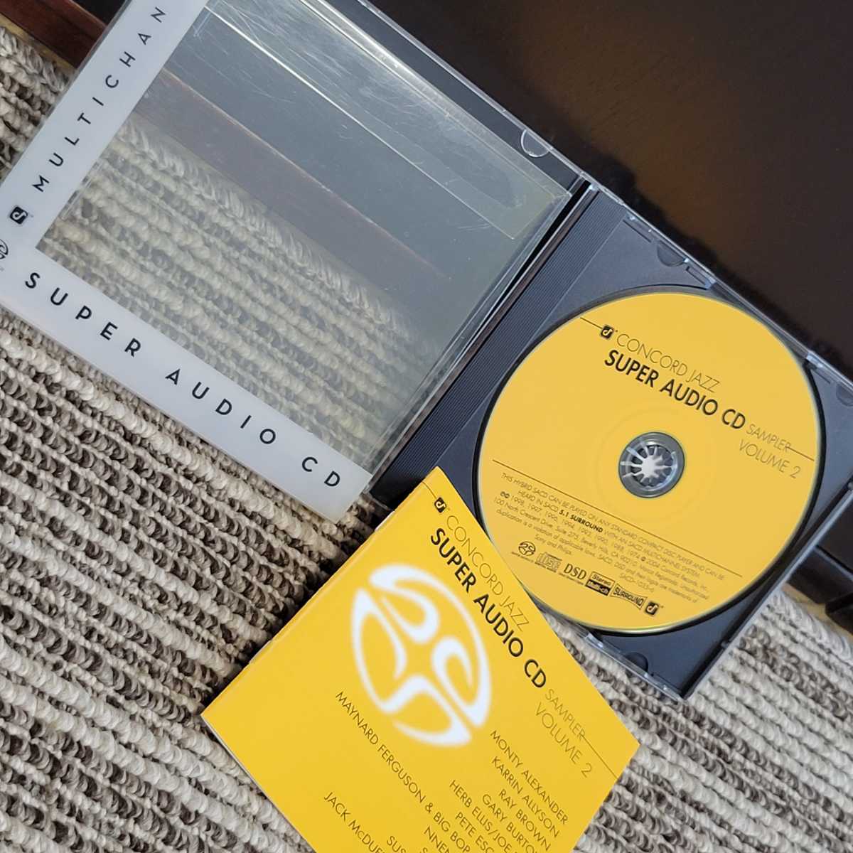 高音質[SACD-Hybrid]Multi-Channel☆ CONCORD JAZZ SUPER AUDIO CD 