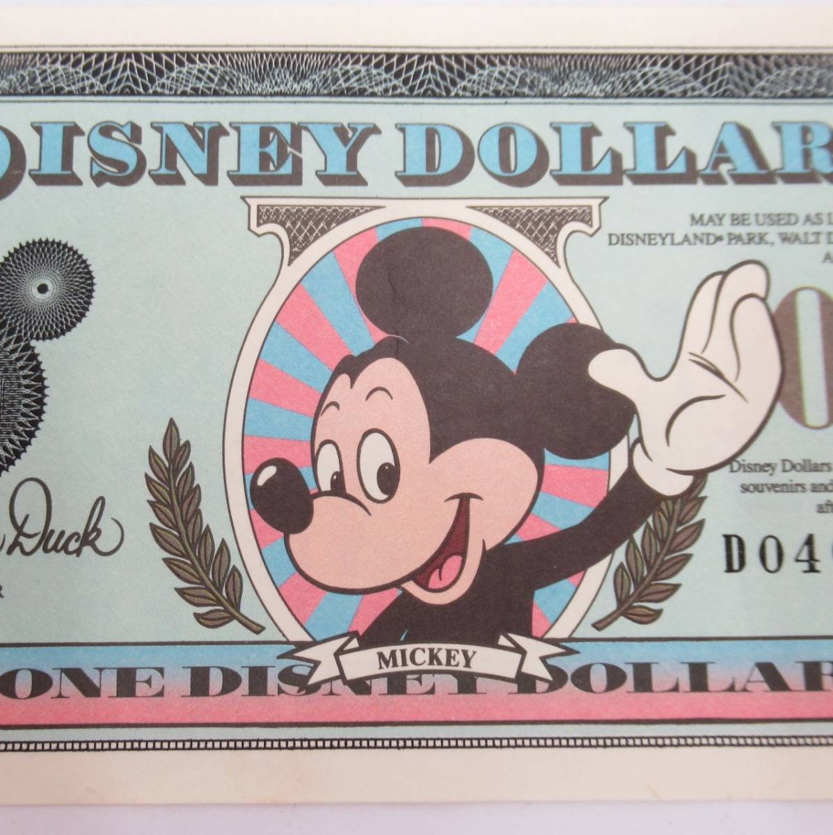 ディズニーダラー2005年3種類セットdisneydollars ディズニーダラー