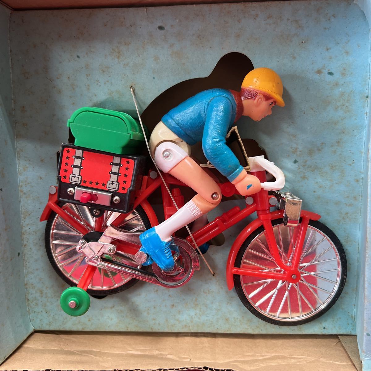 BATTERY OPERATED GoGo Young SPORTS CYCLE 日本製 レトロ玩具 おもちゃ 現状品