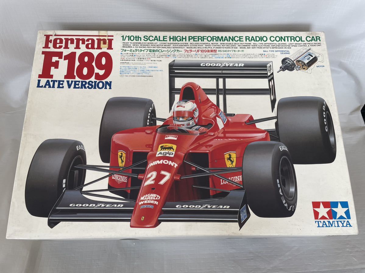 TAMIYA タミヤ 1/10 FERRARI F189 LATE VERSION フェラーリ 後期型