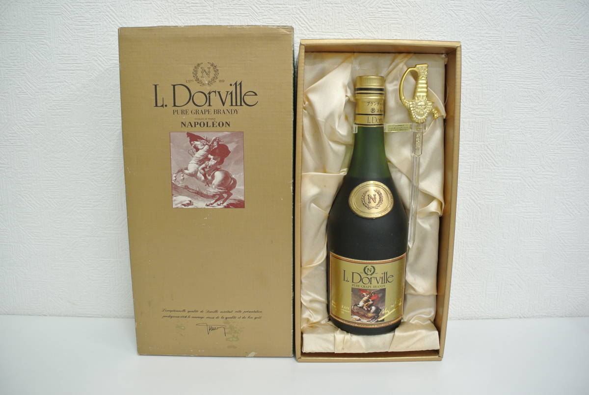 9825 酒祭 洋酒祭 ル ドーヴィル ナポレオン 700ml 40％ 未開栓 箱