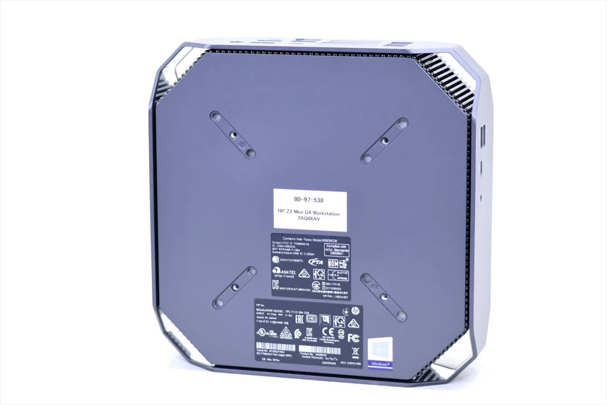 セット品　HPZ2Mini G4/Xeon E-2236/P600 HPz23 即配】Xeon搭載 超コンパクトワークステーション！HP Z2 Mini G4 Xeon
