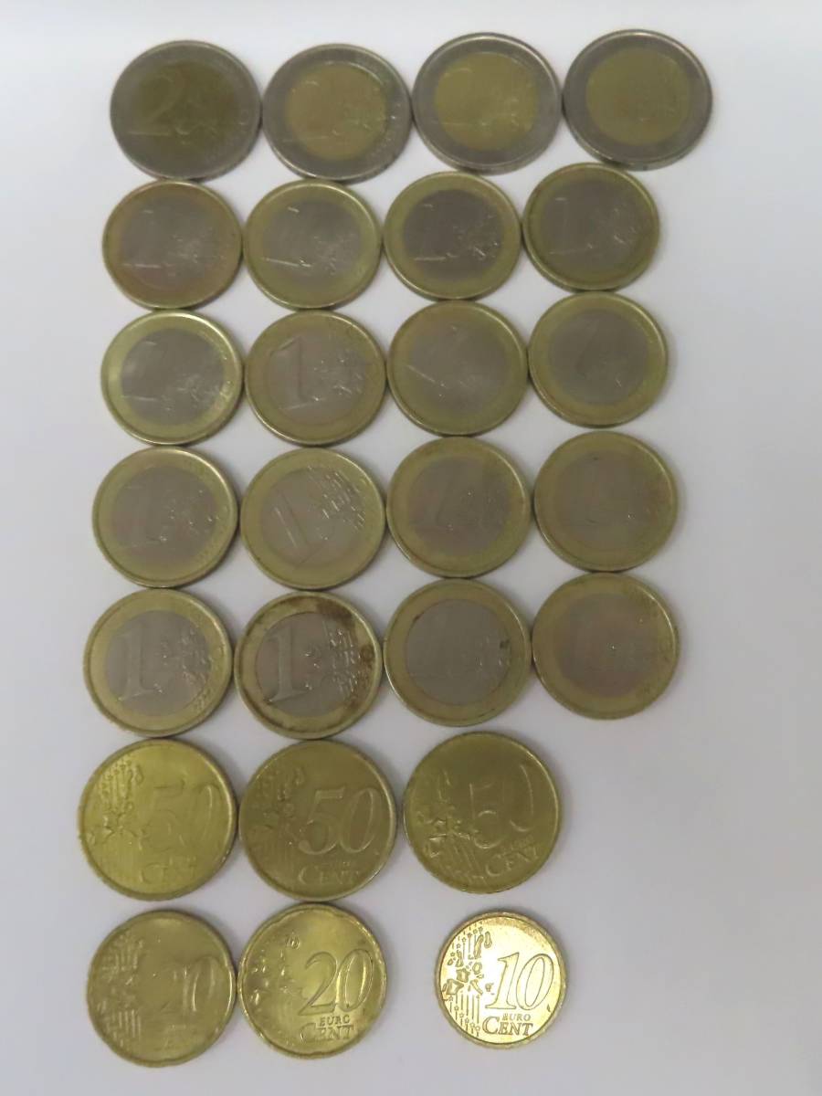 フランス 2024年 #71549 EURO ユーロ 計26ユーロ ヨーロッパ 海外 コイン 硬貨 両替 ノルマンディー上陸