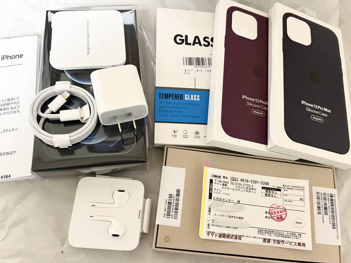 iPhone12 pro max 256GB/Express交換機/ /シェラブルー/Apple care残有 