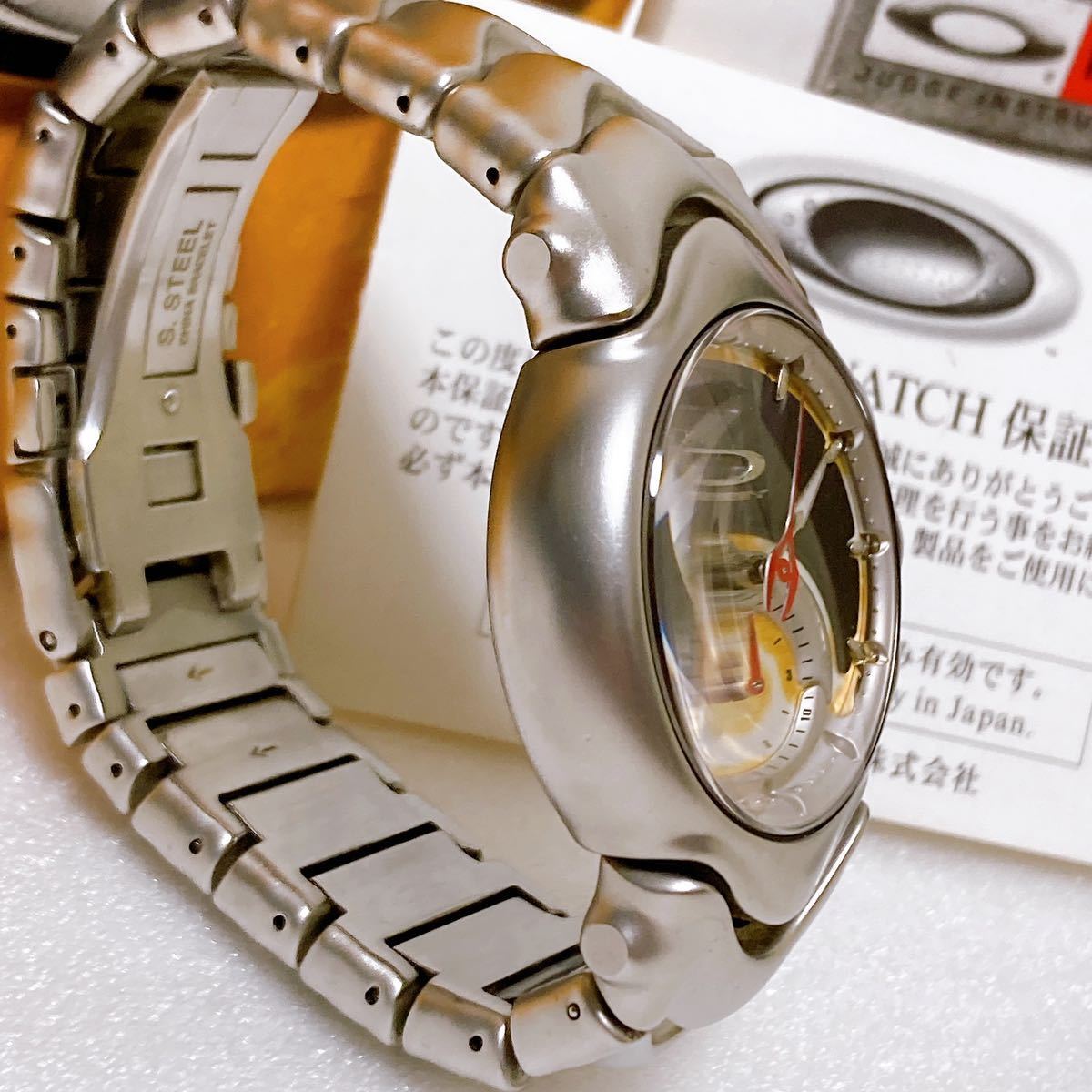 動作未確認 OAKLEY オークリー JUDGE ジャッジ 腕時計 メンズ 
