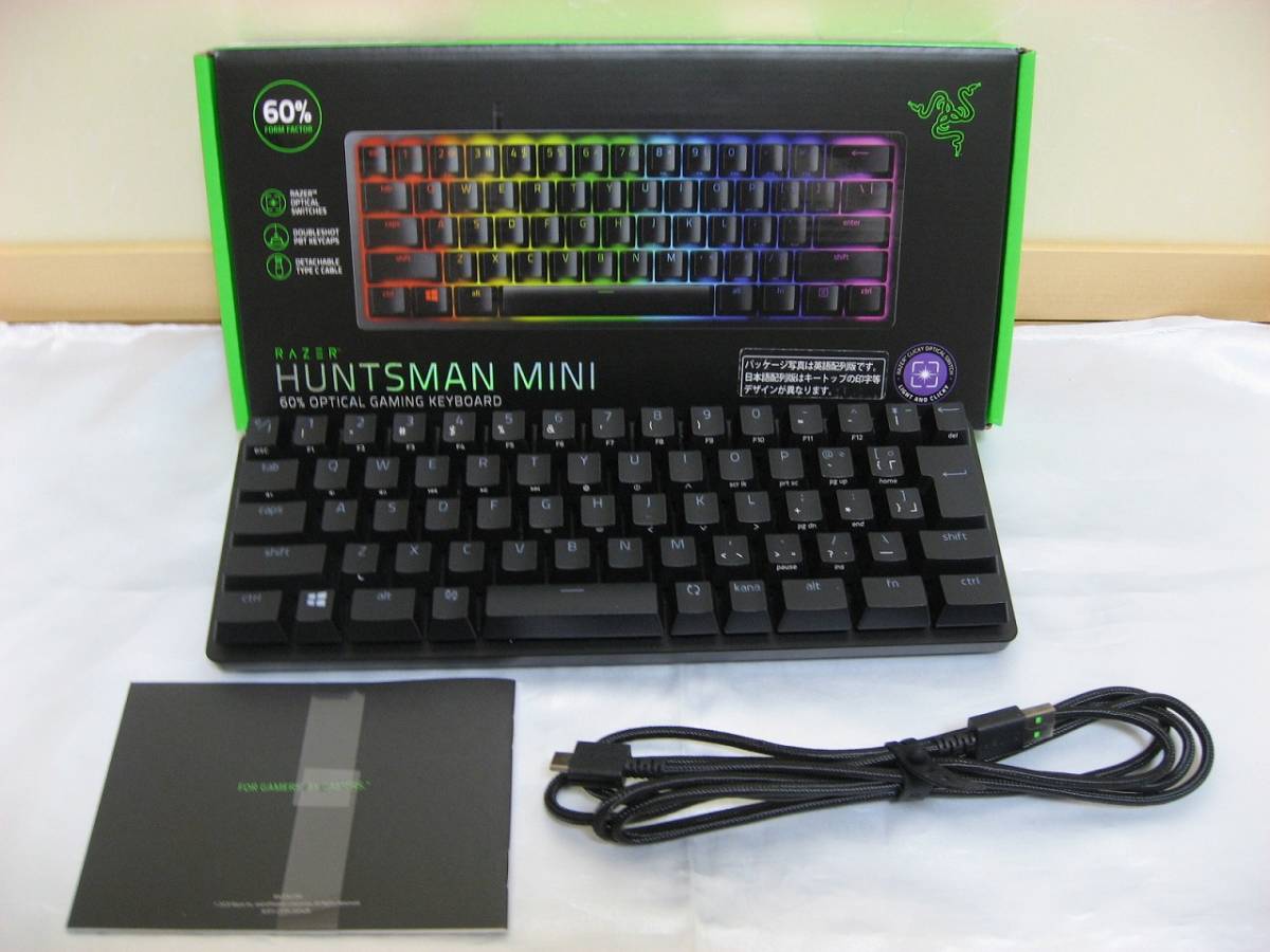 ◆RAZER Huntsman Mini 英語配列 RZ03-03390600-R3J1