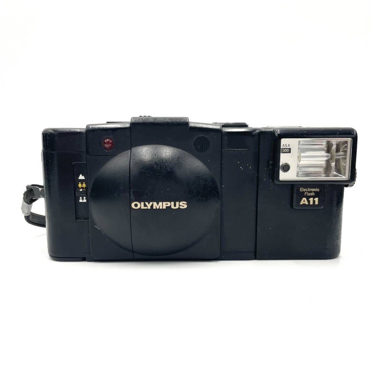 1円~★動作品★OLYMPUS オリンパス XA2 A11 フィルムカメラ