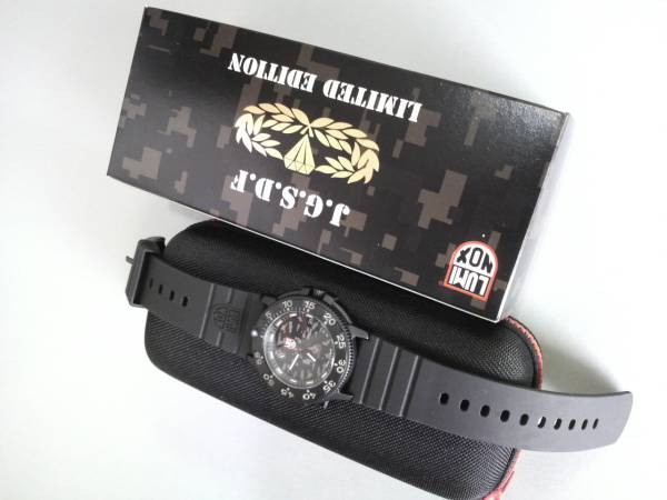 正規 LUMINOX 陸上自衛隊 レンジャーモデル 限定 微使用(ネイビー
