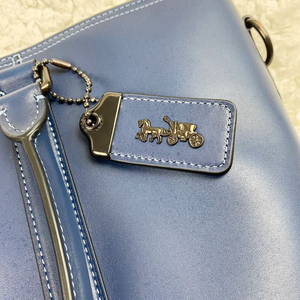 ほぼ未使用』COACH コーチ 55564 牛革 レザー 2wayメトロポリタン 