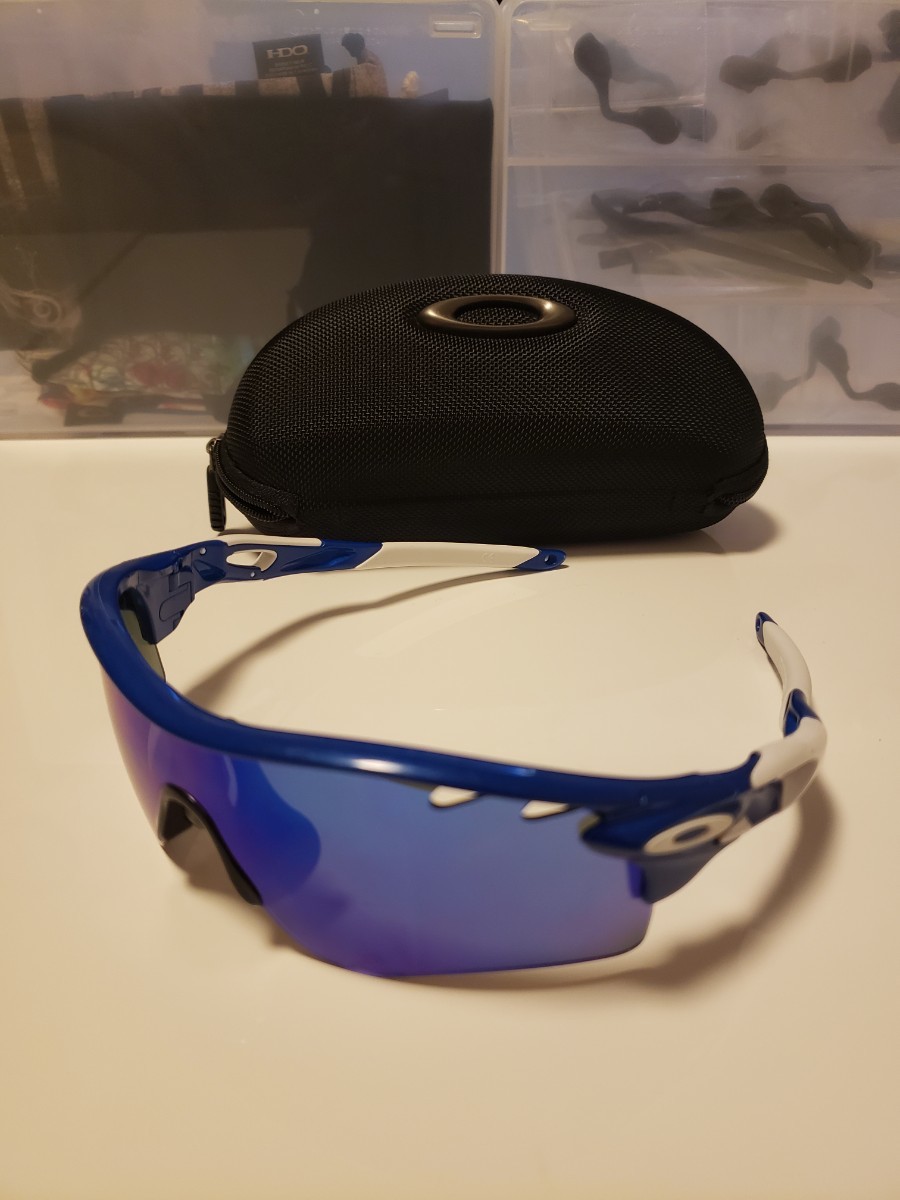 OAKLEY レーダーロックパス オークリーサングラス カスタム ブルー