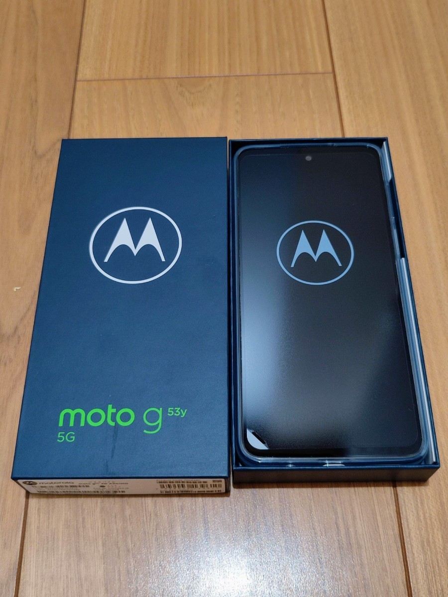 スマートフォン・携帯電話 モトローラ Motorola moto g53y 5G ブラック