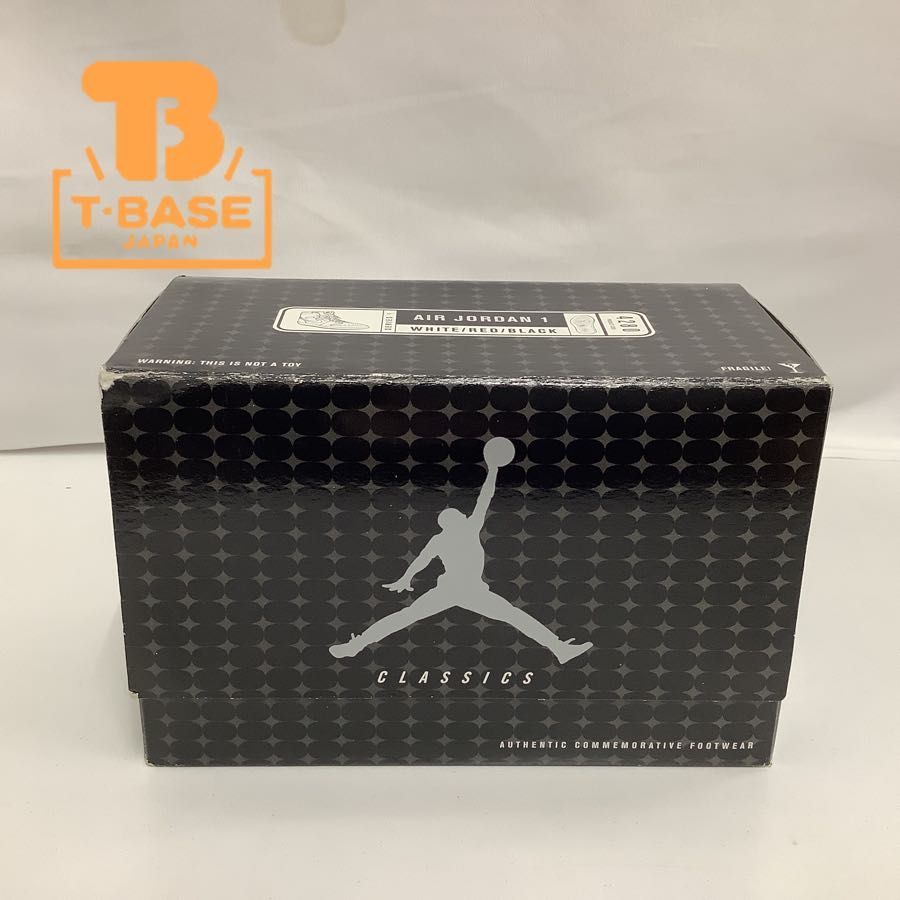 1円〜 BOWEN DESIGNS AIR JORDAN 1(1984) 白/赤/黒 ミニチュアフィギュア