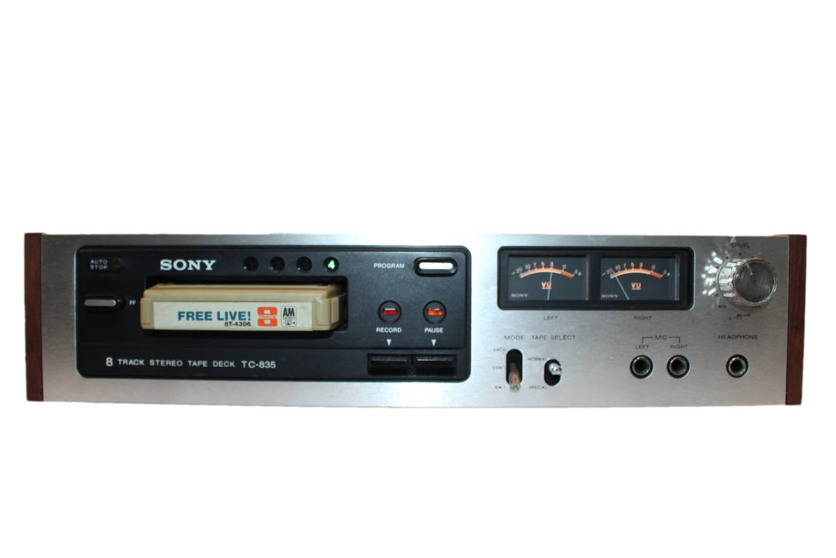 TC STEREO TAPE DECK 8-TRACK SONY ◇8トラック・デッキ(8トラ)◇SONY TC-