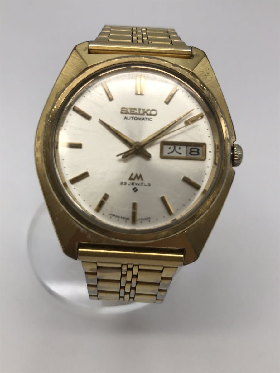 ○ SEIKO ロードマチック 自動巻き 5606-7000 LM セイコー メンズ